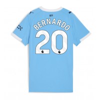 Manchester City Bernardo Silva #20 Domáci Ženy futbalový dres 2025-26 Krátky Rukáv
